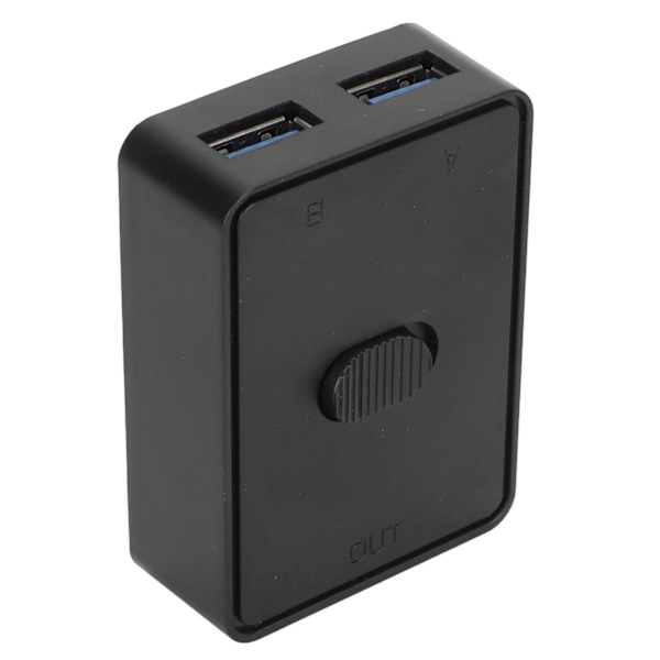 USB 3.0 Switch 2 ind 1 ud eller 1 ind 2 ud Bidirektionel USB Switch Selector USB KVM Switch til Tastatur Mus Scanner Printer