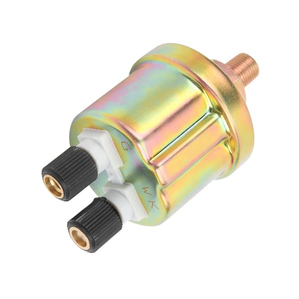 Oljetryckssensor 1/8NPT 0.08Mpa Alarm med Ljus 0‑1.0Mpa Mätområde Motormätare