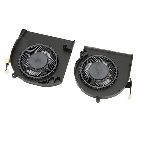 Udskiftningsblæser til bærbar CPU GPU-køling til Dell Alienware 15 R3 15 R4 P69F 4-benet strømstik Reducerer belastning CPU GPU-blæser