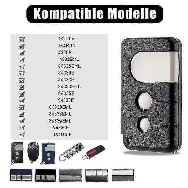 Chamberlain MotorLift Garageportsöppnare Fjärrkontroller - Set om 2