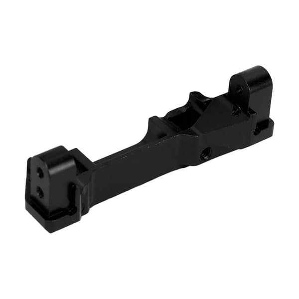 RC Crawler Bil Bagagerumsstråle Bagerste Kollisionssikkert Base Aluminium Legering Portal Aksel Dele Sort