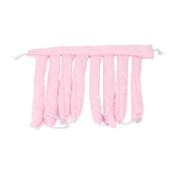 Varmefrit krøllejern Sovende hårkrølle Styling Rullebånd til kvinder Piger Ekstra langt hårPink