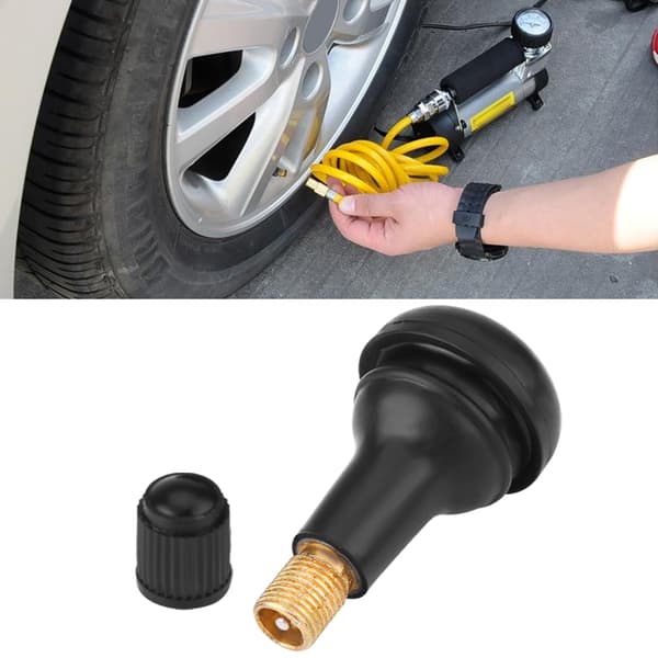 10 st Bil Auto TR415 Hjul Snäpp In Däckventil Kort Gummi Ventil