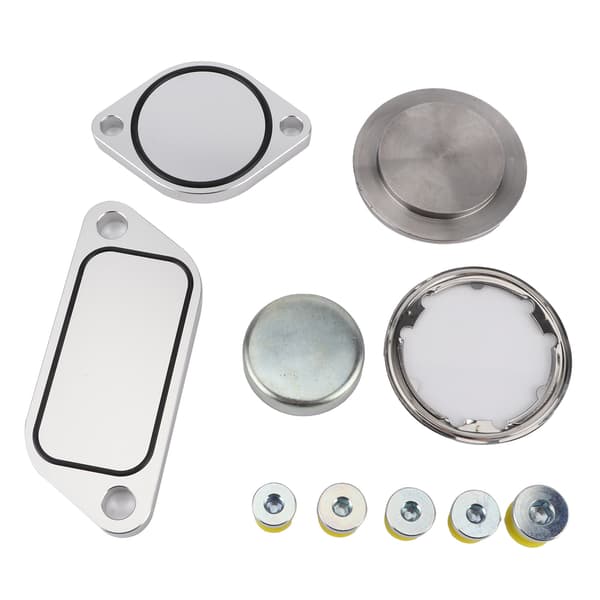 EGR Plug Kit 5st Aluminiumlegering Packningar 5st Gummipluggar för ISX 15 CM2250 CM2350 Motor