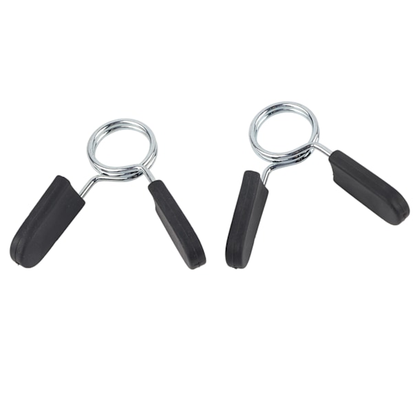 2 st Standard 25mm Skivstång Hantel Lås Klämma Fjäderkrage Clip Yoga Träning