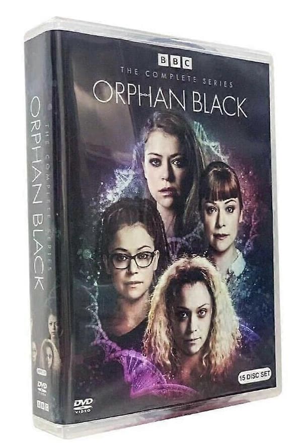 【03】ORPHAN BLACK Komplette Serie Sæson 1-5 (DVD 2017 15-Disc Box Set)