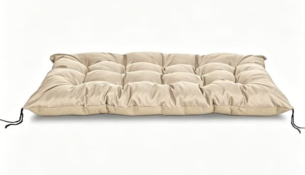 Puutarhatyyny 120x80 cm Yhteensopiva kuormalavapenkin kanssa vedenpitävä beige