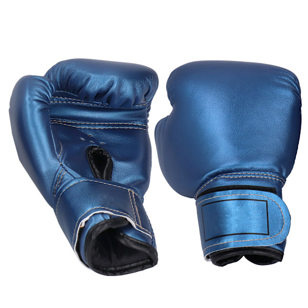 2 stk. Børne Boksehandsker Træning Kamp Sparring Punching Kickboxing Handsker Blå