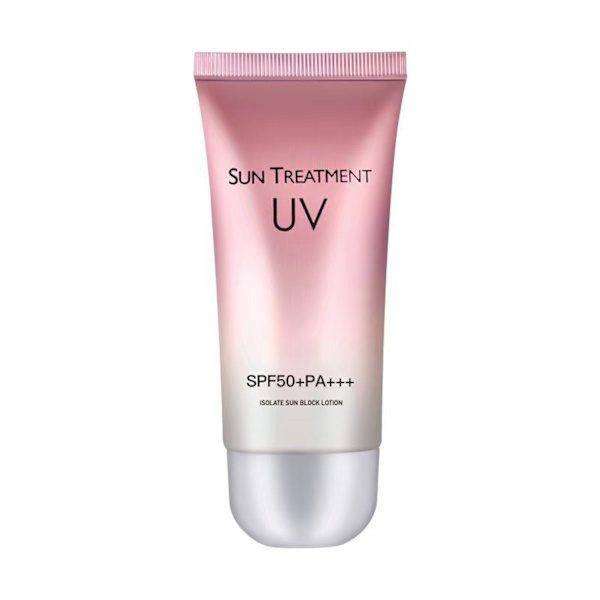 Aurinkovoide kasvoille 60ml SPF50+ UV-suojaava ihon valkaisu Virkistävä Kosteuttava UV-suoja kaikille ihotyypeille