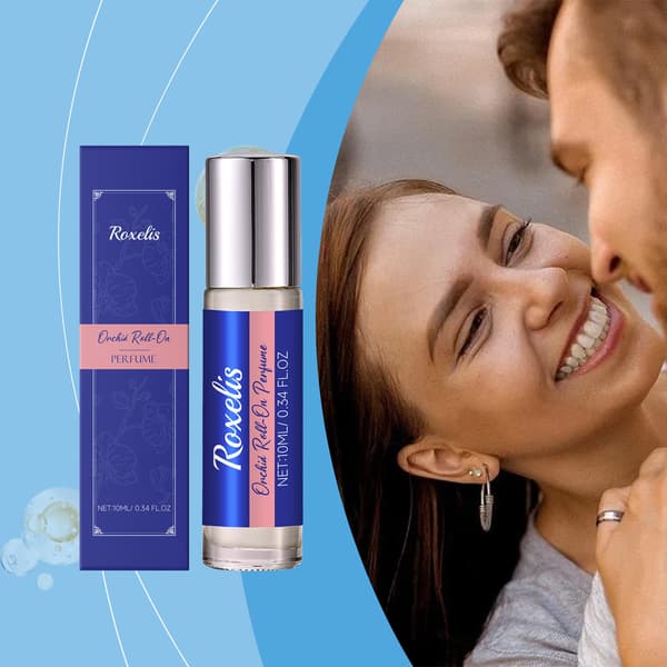 Charmerende Orkidé Roll-on Duft. Den rige orkidéduft udstråler charmerende charme, frisk og elegant bærbar parfume.