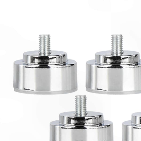 Robust møbelstøtte med justerbare metalben og M10-gevindforbindelse Argent 3cm