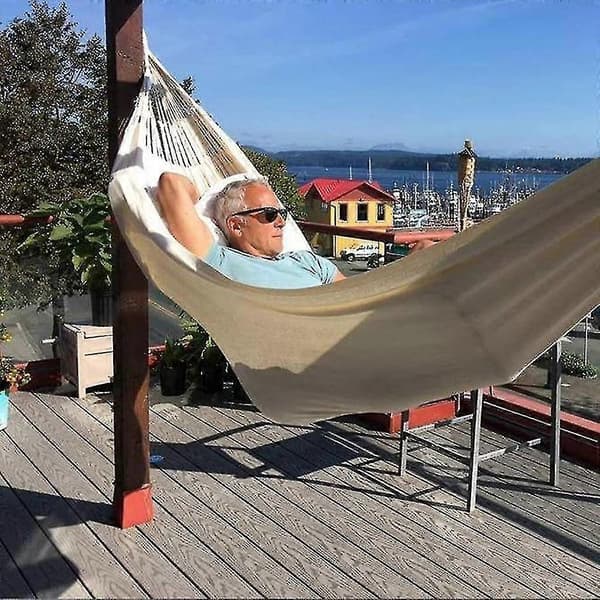 Sportstofhængekøje. Bæreevne, bæretaske, camping, have