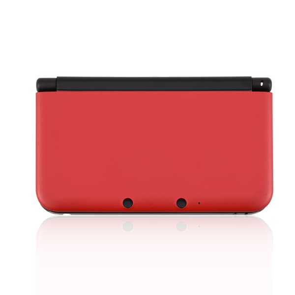Komplet udskiftningssæt til fuldt husdæksel til Nintendo 3DS XL Rød