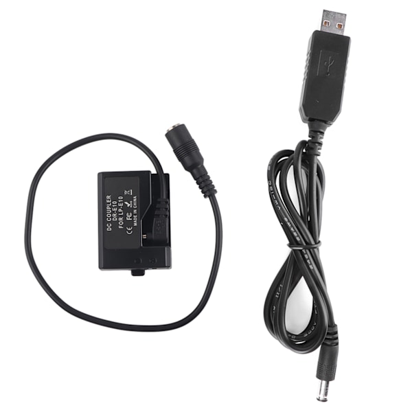 USB til ACK-E10 Fuld Dekodning Dummy Batteri til Rebel T3/T5/T6/T7/T100 Kamera