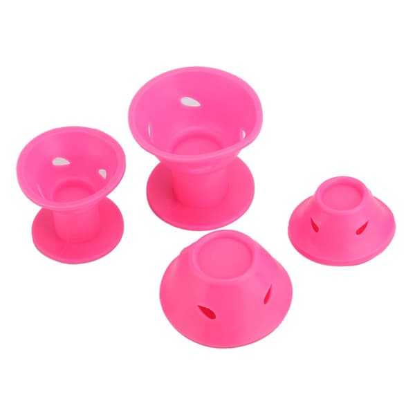 DIY Bølget Krøllet Hår Ruller Hårkrøller Styling Værktøj (30 stk, Pink)
