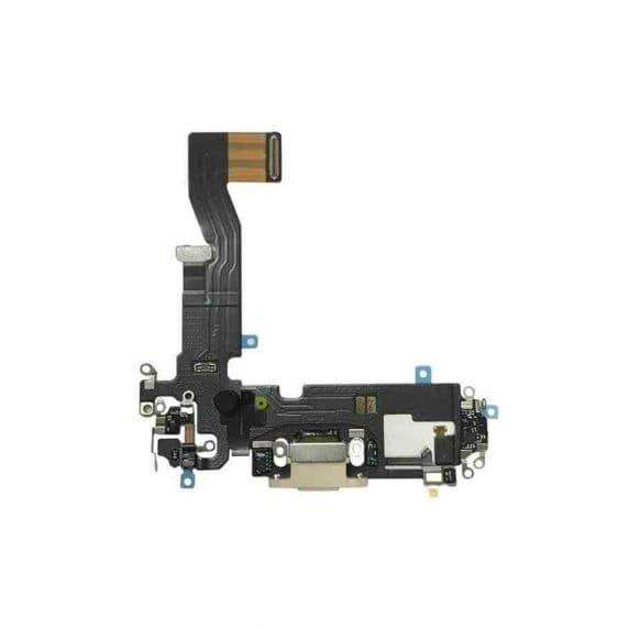 【03】iPhone 12/12 Pro latausliitin joustokaapeli - Kulta