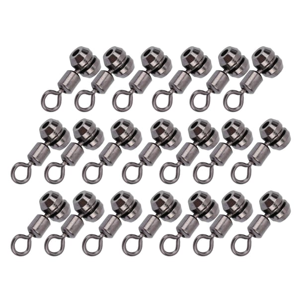 20 st Kopparförstärkt Version Europeisk Typ Swivel Hook Växelkoppling FiskeutrustningL