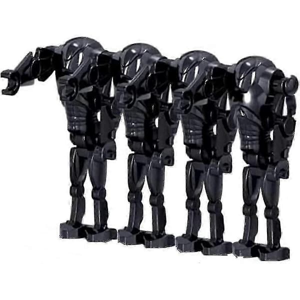 28-dele actionfigur kampsæt til børn - generaler, droider og byggeklodser