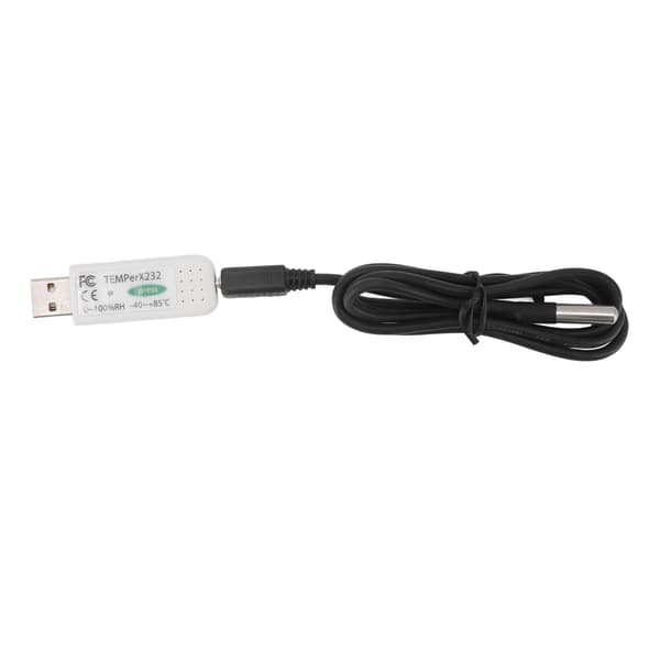 USB Computer Temperatur Hygrometer Datalogger PC Temperatur Fugtigheds Alarm til Miljøovervågning