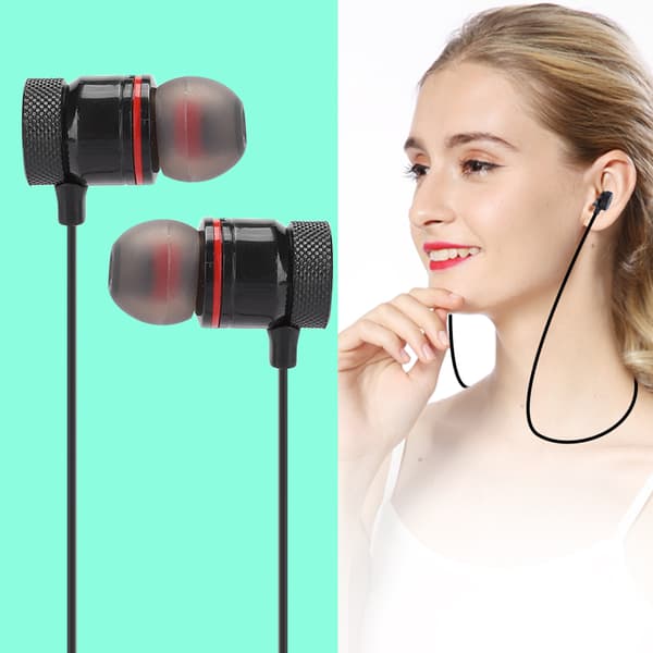 Langaton Bluetooth-urheilukuuloke InEar-melunvaimennuskuuloke (musta)