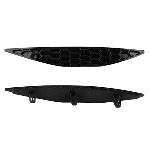 2 stk. Gloss Sort Bagkofanger Reflektor Honeycomb Sæt Passer Til MK7 2013-2016