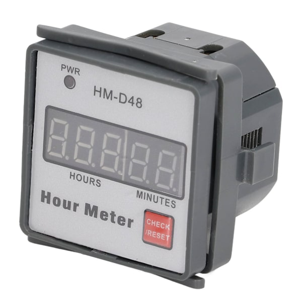 Timetæller Digital Display Timer ABS Måler 0‑999,99 Timer Timing Værktøj AC 220‑240V