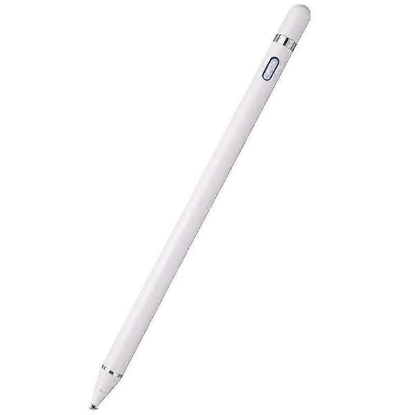 för Pro 11 12.9 10.5 9.7 2018 2017 Press Pen Smart Pencil för Mini 5 4 Air 1 2 3 Surfplatta valkoinen