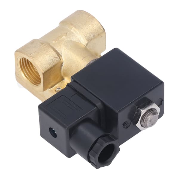 G1/4in Normalt Stängd Elektrisk Magnetventil 2 Positioner 2 Vägs Membran Högtrycksventil AC220V