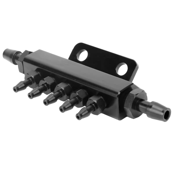 Universell Vakuumblock Insugningsrör Aluminiumlegering Bränslegas Turbo Wastegate Boost