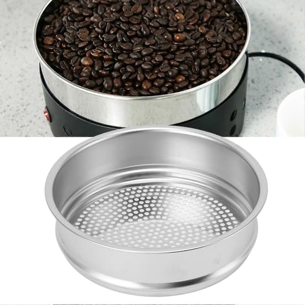 Kaffebönskärm kylare kylplatta dusch grovmaskig 5 mm hushållsbakmaskinkomponenter