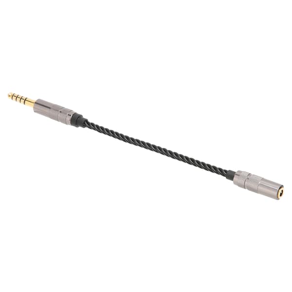 Hovedtelefonadapterkabel Forgyldt 4,4 MM Balanceret Han til 3,5 MM Stereo Hun Adapterkabel