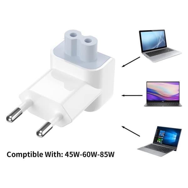2 st Reseadapter för Apple Macbook (EU)