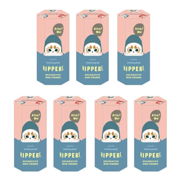 【03】1/2 stk Sonny Angel Hippers X Mofusand Figur Blind Box Mini Figur Gavelegetøj