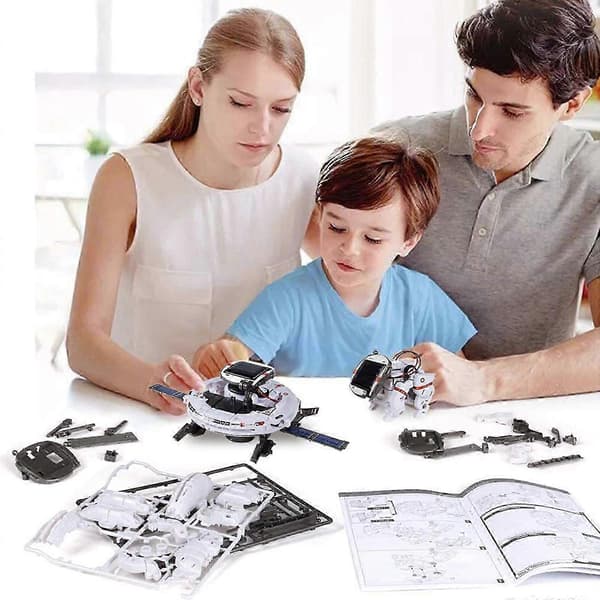 6-i-1 Solar Robot Kit til pædagogisk DIY Bygge Sjov for britiske børn og drenge