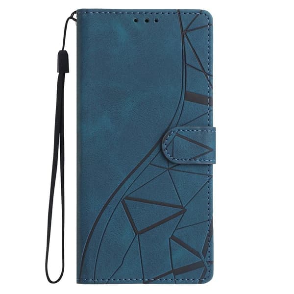 【03】Samsung Galaxy A57 Pungcover Kunstlæder - Blå