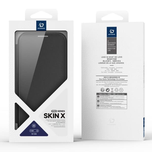 【03】Samsung Galaxy S26 5G Case DUX DUCIS Skin X Pro Series Magsafe PC + TPU Svart