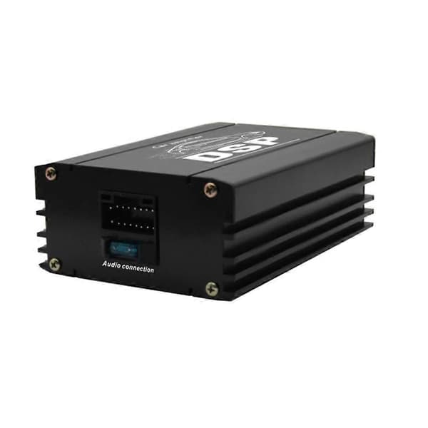 4x50W för bil DSP digital ljudprocessor 4 in 6 ut för DSP bilslutsteg för bil DSP-förstärkare Black
