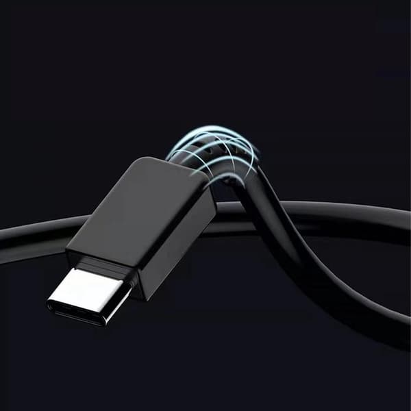 Hurtiglader 45W til Samsung USB-C med 1 meter datakabel + laderhoved hvid 45W