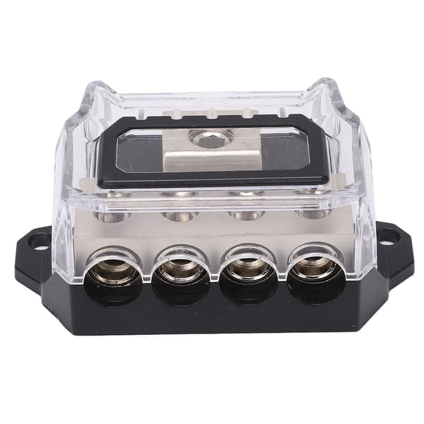 Strømfordelingsblok 0 Gauge til 4 Gauge Jordledningssplitter Audio Distributor til Biler Både