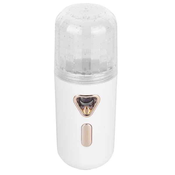 30ml Mini Ansiktsfuktare Portabel Nano Atomisering USB Laddning Ansiktsspray Vit