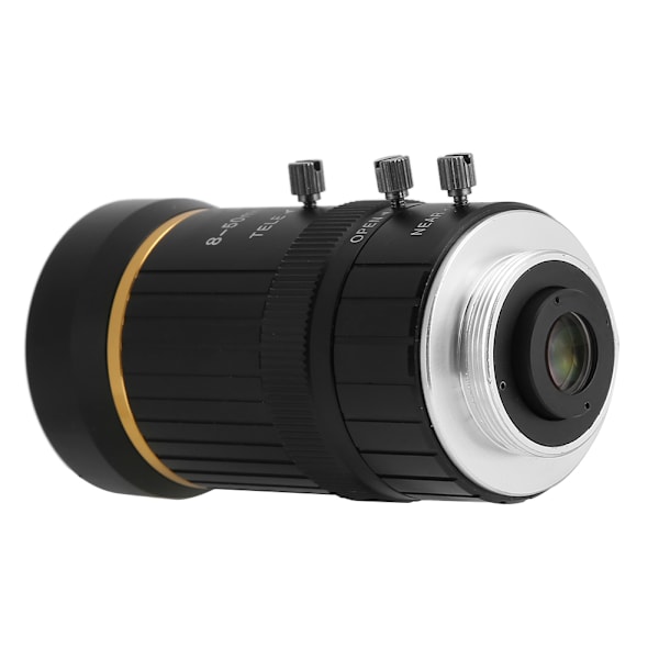 8-50mm 3MP 1/2 Manuellt Bländare C-Mount Säkerhetskameralins CCTV