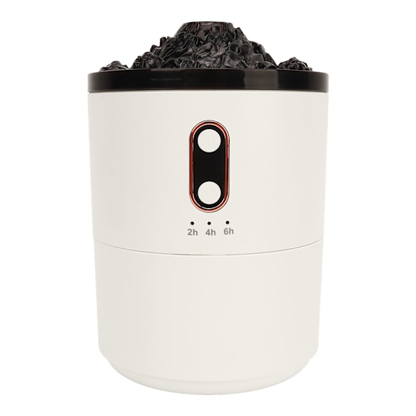 Flammefuktare Aromaterapi Eterisk Oljediffuser 450ml Jellyfish Mist Volcano Flame Diffuser USB Automatisk Avstängning för Hem Sovrum Kontor