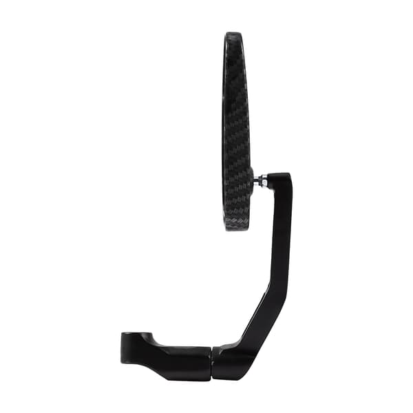Par Universal Motorcykel Rektangel Backspeglar 8mm 10mm Kolfiber