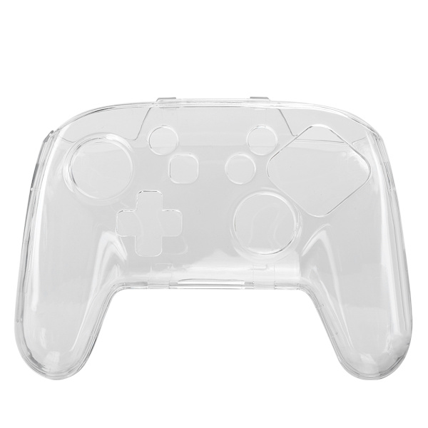 Transparent Antiskrid Skalbeskyttelse Krystal Etui Gamepad Cover Til Switch Pro