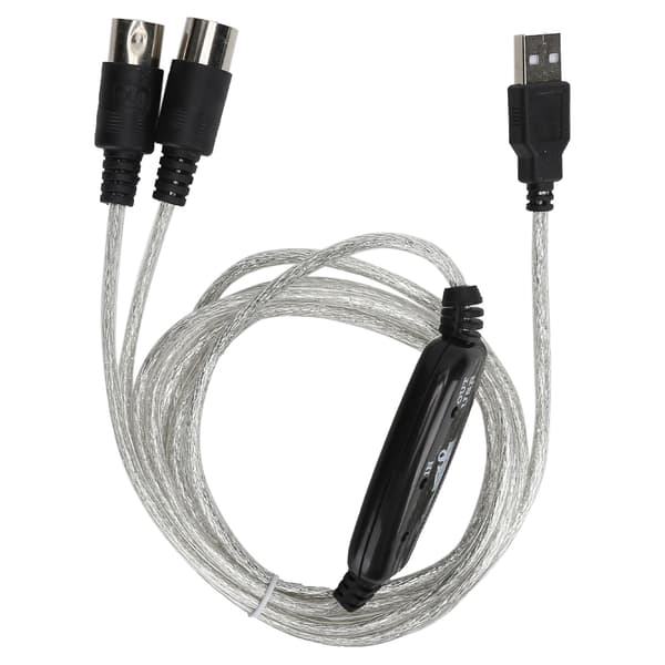MIDI-kaapeli MIDI–USB-sovitin MIDI-muunnin XP / VISTA / OS X / Window7 -käyttöjärjestelmille