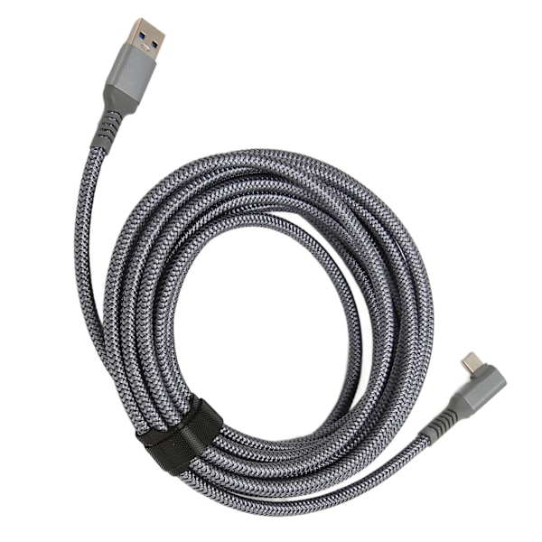 til Quest 2 Link VR-kabel Nylonfletning Højhastighedsdataoverførsel Opladningskabel VR-tilbehør til VR-headset Gaming PC 5m / 16.4ft