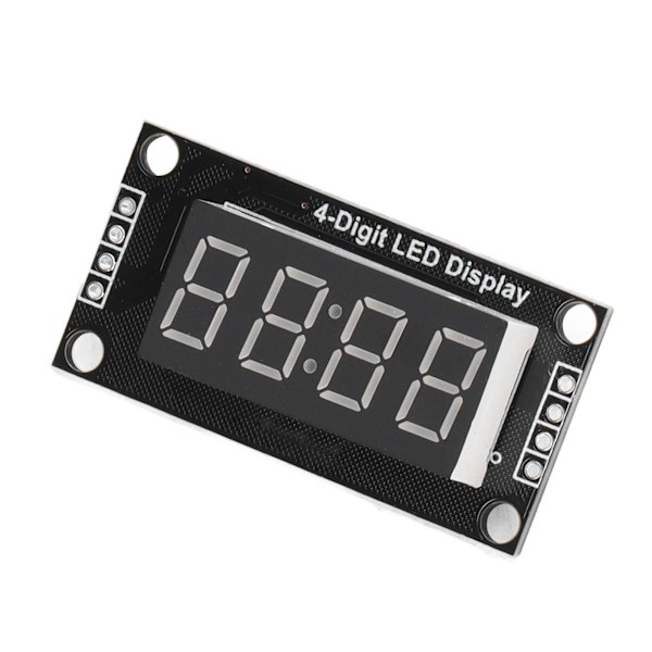 LED Segment Display Module 0.36in 4-siffrig 7-segments TM1637 Klockdisplaymodul LED Digital Tube