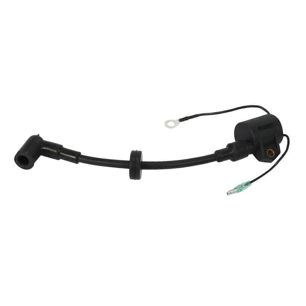 2X Tændspole til Yamaha 61N-85570-00, Tændspoleenhed til Hidea 2-takts 30HK bådmotor Musta