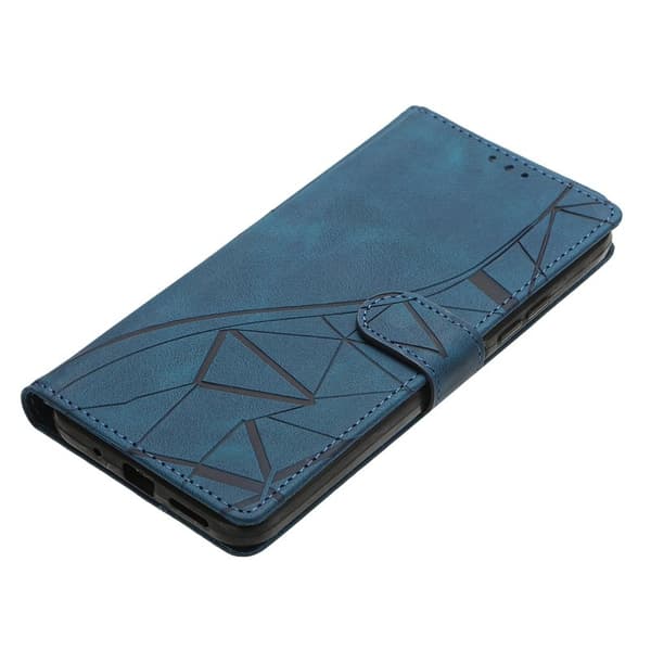 【03】Samsung Galaxy A57 Pungcover Kunstlæder - Blå