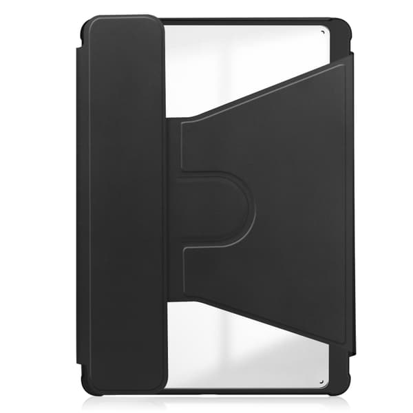 【03】Samsung Galaxy Tab A9+ / A11+ 360° pyörivä suojakotelo näppäimistöllä Svart